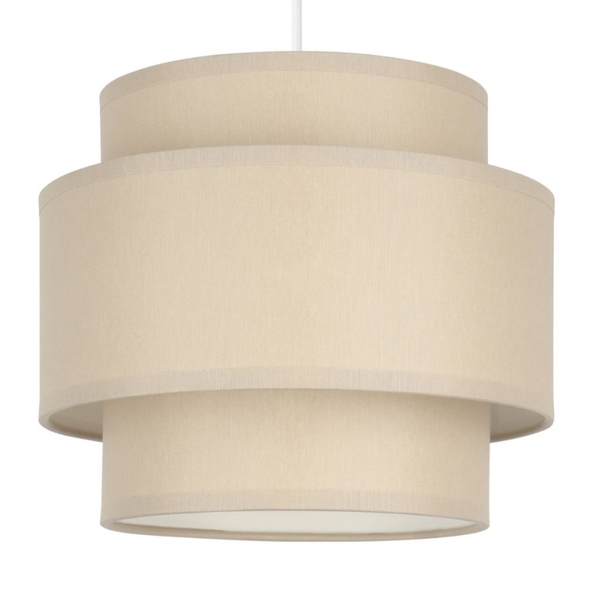 Brilagi - Suspension sur câble RESNA 2xE27/60W/230V Ø 30 cm beige