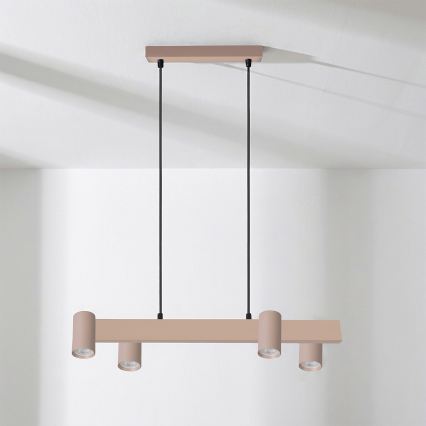 Brilagi - Suspension sur câble SELE 4xGU10/30W/230V beige