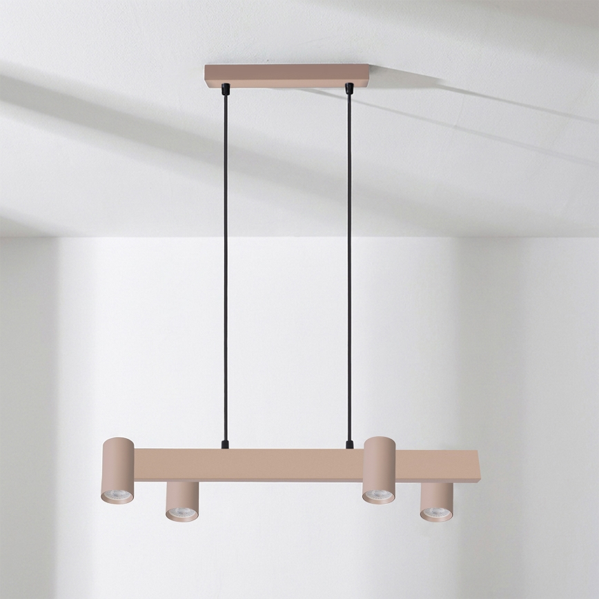 Brilagi - Suspension sur câble SELE 4xGU10/30W/230V beige