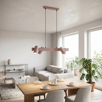 Brilagi - Suspension sur câble SELE 4xGU10/30W/230V beige