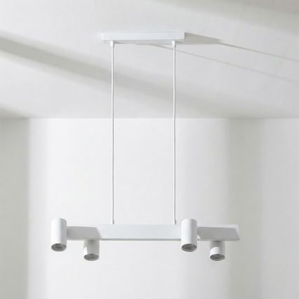 Brilagi - Suspension sur câble SELE 4xGU10/30W/230V blanc