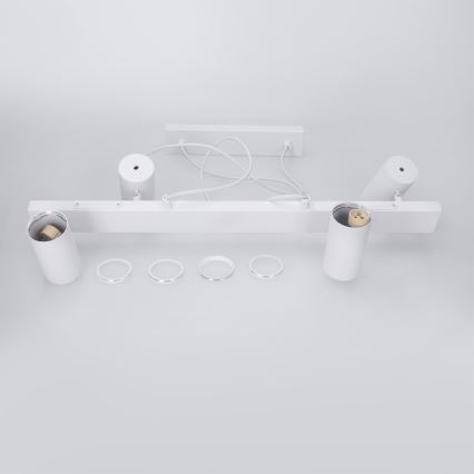 Brilagi - Suspension sur câble SELE 4xGU10/30W/230V blanc