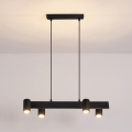 Brilagi - Suspension sur câble SELE 4xGU10/30W/230V noir