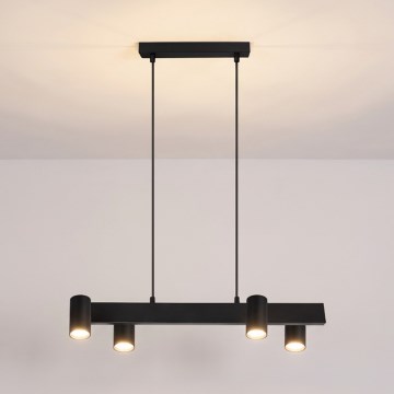 Brilagi - Suspension sur câble SELE 4xGU10/30W/230V noir