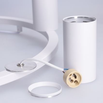 Brilagi - Suspension sur câble SELE 6xGU10/30W/230V blanc