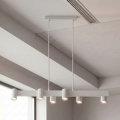 Brilagi - Suspension sur câble SELE 6xGU10/30W/230V blanche