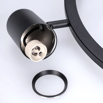 BRILAGI - Suspension sur câble SELE 6xGU10/30W/230V noir