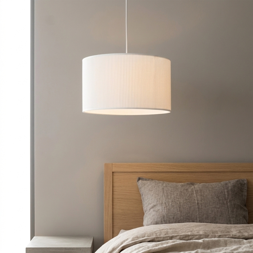 Brilagi - Suspension sur câble SIRIJA MODERN 1xE27/60W/230V Ø 35 cm blanche