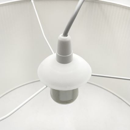Brilagi - Suspension sur câble SIRIJA MODERN 1xE27/60W/230V Ø 35 cm blanche