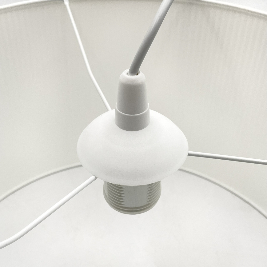 Brilagi - Suspension sur câble SIRIJA MODERN 1xE27/60W/230V Ø 35 cm blanche