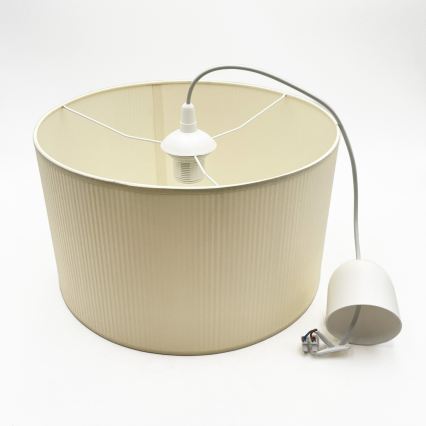 Brilagi - Suspension sur câble SIRIJA MODERN 1xE27/60W/230V Ø 35 cm crème