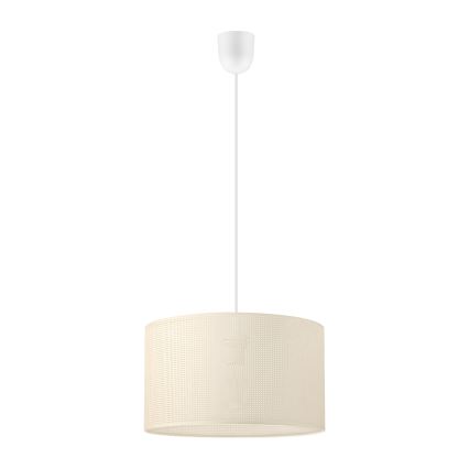 BRILAGI - Suspension sur câble SIRIJA MODERN 1xE27/60W/230V Ø 35 cm crème