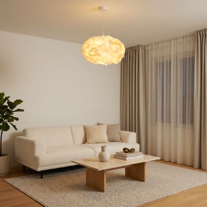 Brilagi - Suspension sur câble SOLEAIR 2xE27/40W/230V blanche