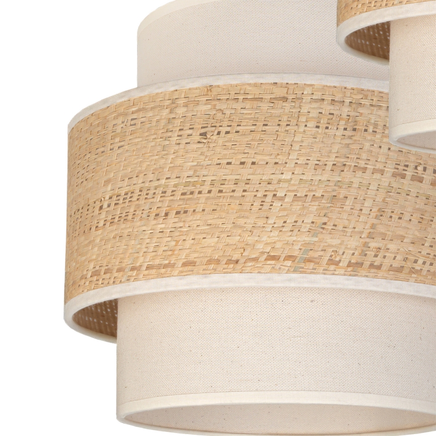 Brilagi - Suspension sur câble SPACE 3x E27/60 W/230 V, Ø 40 cm, beige/crème