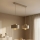 Brilagi - Suspension sur câble SPRING 2xE27/60W/230V beige/doré