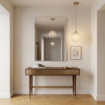Brilagi - Suspension sur câble STELLA 1xE27/60W/230V Ø 18 cm beige/doré