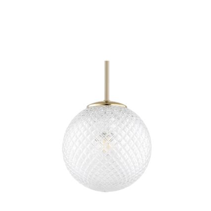 Brilagi - Suspension sur câble STELLA 1xE27/60W/230V Ø 18 cm beige/doré