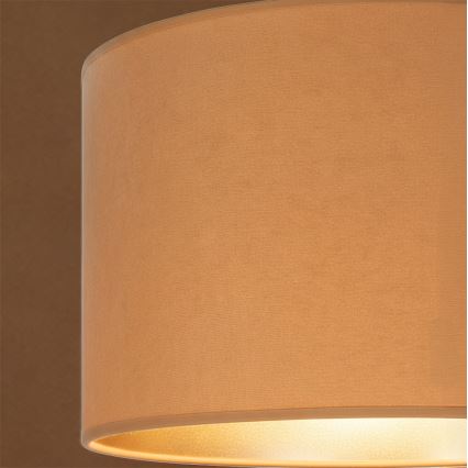 Brilagi - Suspension sur câble VELVET 1xE27/60W/230V Ø 40 cm beige/doré