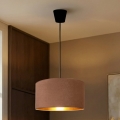 Brilagi - Suspension sur câble VELVET 1xE27/60W/230V Ø 40 cm beige/doré