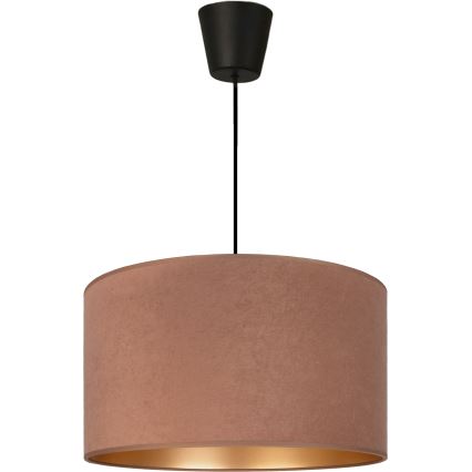 Brilagi - Suspension sur câble VELVET 1xE27/60W/230V Ø 40 cm beige/doré