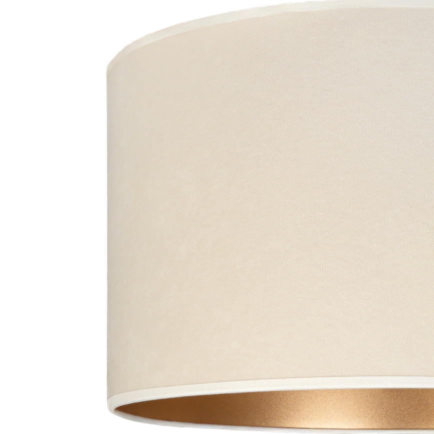 Brilagi - Suspension sur câble VELVET 1xE27/60W/230V Ø 40 cm crème/doré