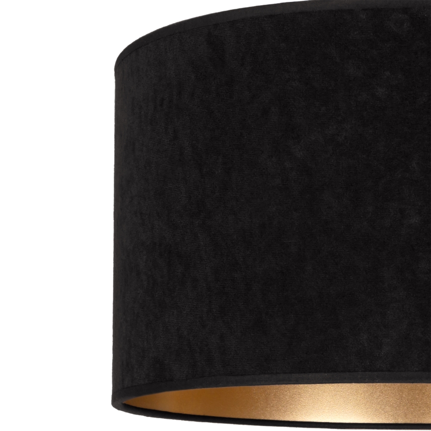 Brilagi - Suspension sur câble VELVET 1xE27/60W/230V Ø 40 cm noir/doré