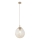 Brilagi - Suspension sur câble VULCANO 1xE27/15W/230V beige/beige fumé