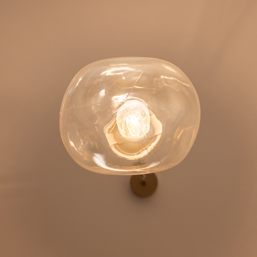 BRILAGI - Suspension sur câble VULCANO 1xE27/15W/230V Ø 25 cm beige/beige fumé