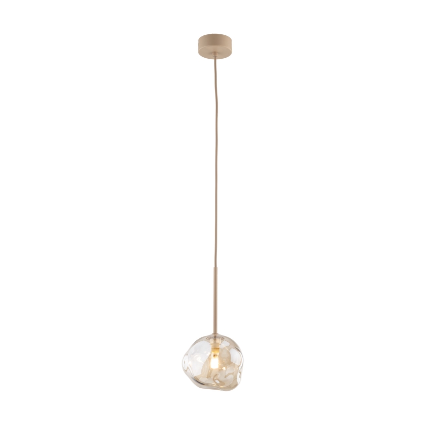 Brilagi - Suspension sur câble VULCANO 1xG9/8W/230V beige/beige fumé