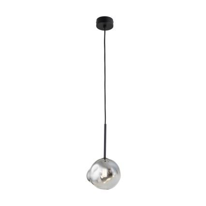Brilagi - Suspension sur câble VULCANO 1xG9/8W/230V noir/noir fumé
