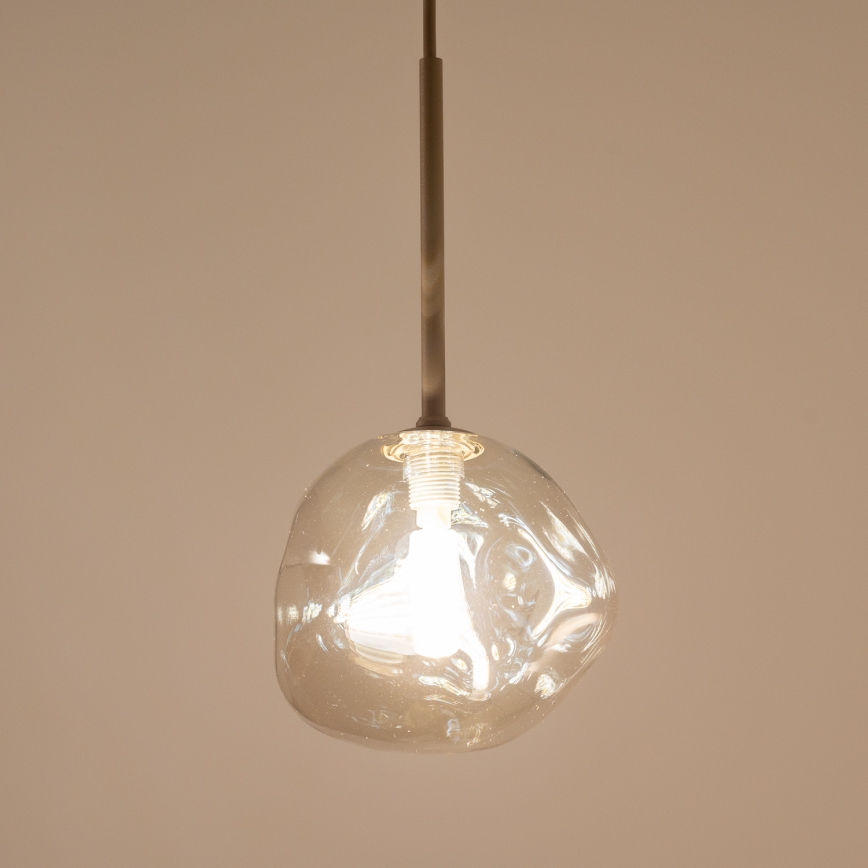 BRILAGI - Suspension sur câble VULCANO 1xG9/8W/230V Ø 15 cm beige/beige fumé