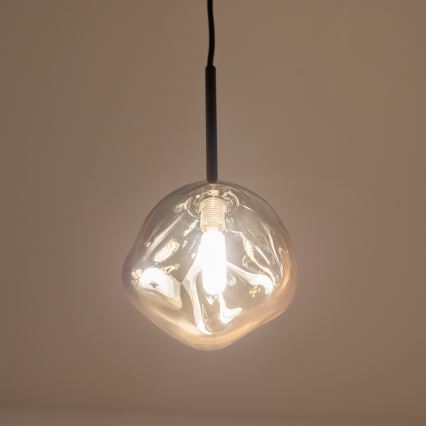 BRILAGI - Suspension sur câble VULCANO 1xG9/8W/230V Ø 15 cm noir/noir fumé