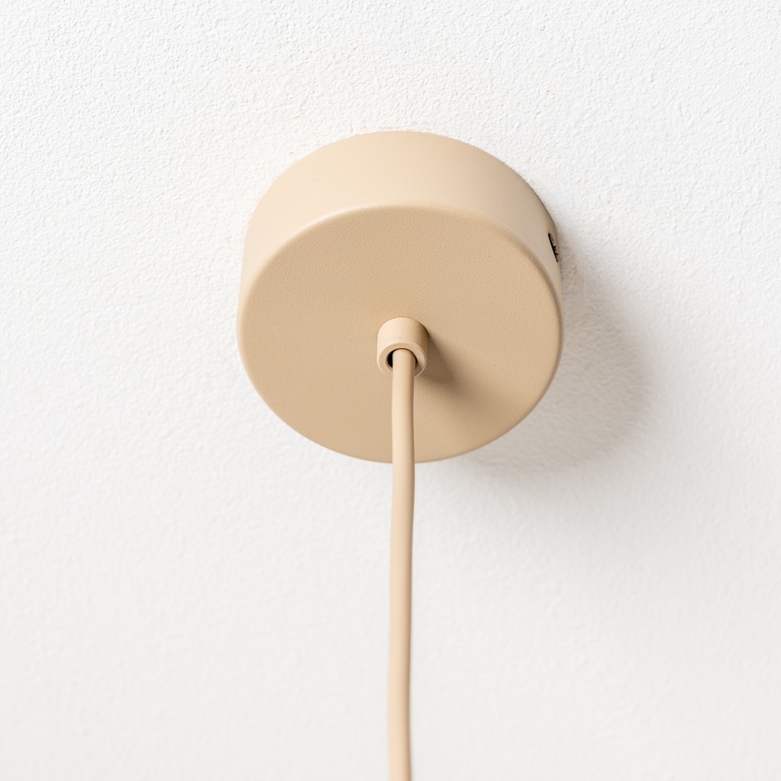 BRILAGI - Suspension sur câble VULCANO 3xG9/8W/230V beige / beige fumé