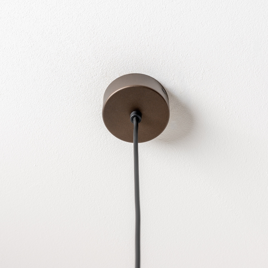 BRILAGI - Suspension sur câble VULCANO 3xG9/8W/230V bronze/beige fumé