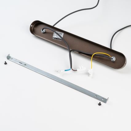 BRILAGI - Suspension sur câble VULCANO 9xG9/8W/230V bronze/beige fumé