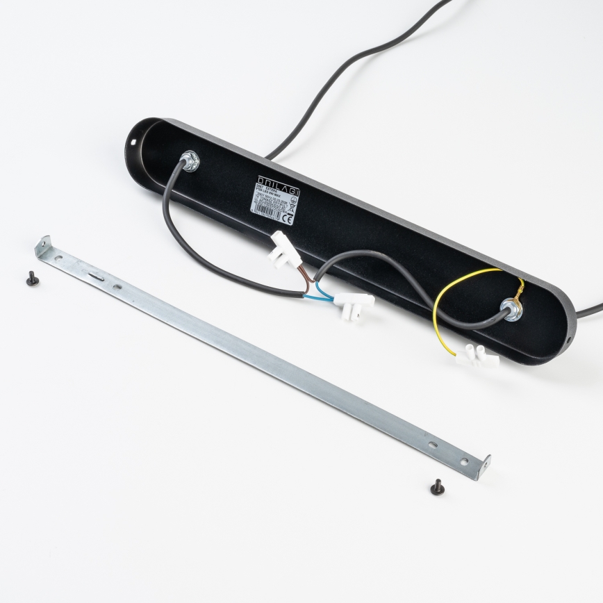 BRILAGI - Suspension sur câble VULCANO 9xG9/8W/230V noir/noir fumé
