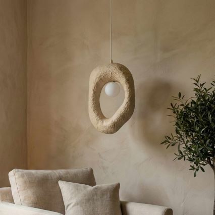 Brilagi - Suspension sur câble WABI SABI 1xE27/40W/230V crème