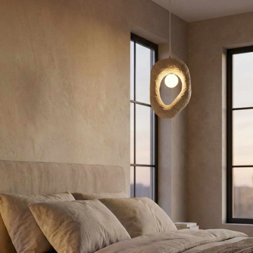 Brilagi - Suspension sur câble WABI SABI 1xE27/40W/230V crème