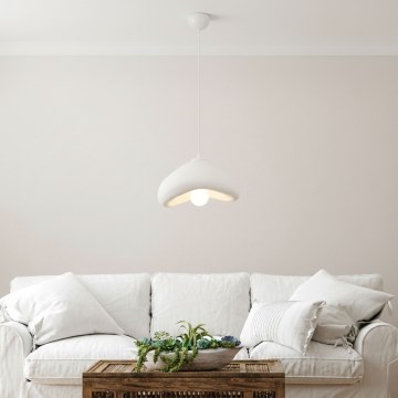 Brilagi - Suspension sur câble WABI SABI 1xE27/40W/230V Ø 30 cm blanche