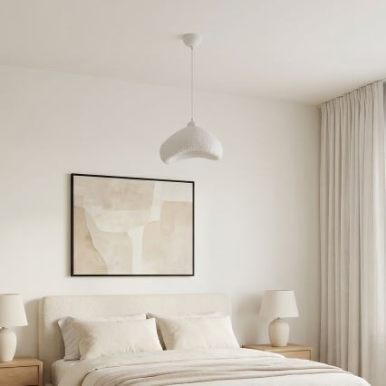 Brilagi - Suspension sur câble WABI SABI 1xE27/40W/230V Ø 30 cm blanche