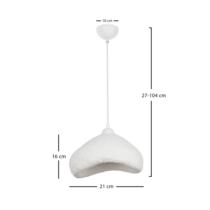 Brilagi - Suspension sur câble WABI SABI 1xE27/40W/230V Ø 30 cm blanche