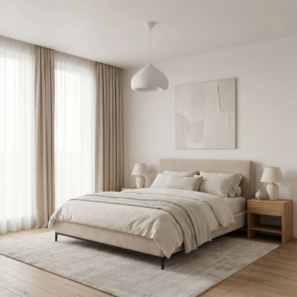 Brilagi - Suspension sur câble WABI SABI 1xE27/40W/230V Ø 32 cm blanche