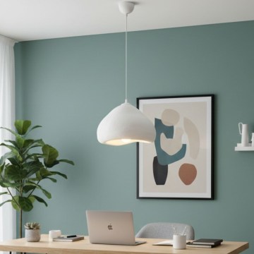 Brilagi - Suspension sur câble WABI SABI 1xE27/40W/230V Ø 32 cm blanche