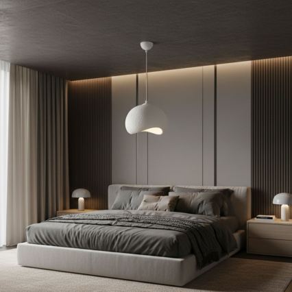 Brilagi - Suspension sur câble WABI SABI 1xE27/40W/230V Ø 34 cm blanche