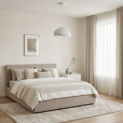 Brilagi - Suspension sur câble WABI SABI 1xE27/40W/230V Ø 35 cm blanche