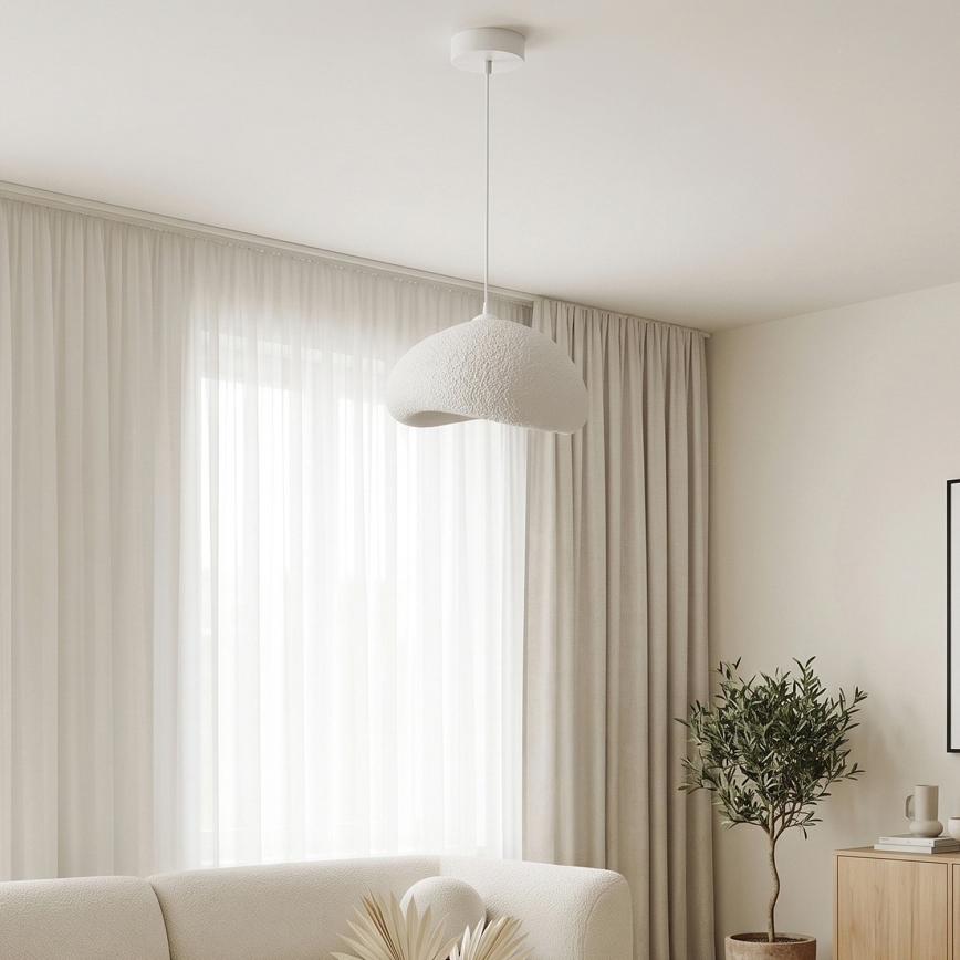 Brilagi - Suspension sur câble WABI SABI 1xE27/40W/230V Ø 35 cm blanche