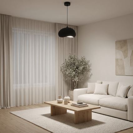 Brilagi - Suspension sur câble WABI SABI 1xE27/40W/230V Ø 35 cm noir