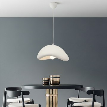 Brilagi - Suspension sur câble WABI SABI 1xE27/40W/230V Ø 42 cm blanche