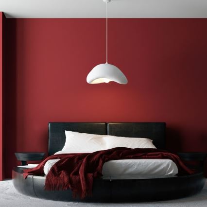 Brilagi - Suspension sur câble WABI SABI 1xE27/40W/230V Ø 42 cm blanche