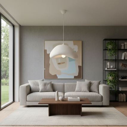 Brilagi - Suspension sur câble WABI SABI 1xE27/40W/230V Ø 42 cm blanche